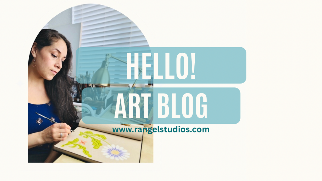 Californian Artist Maria Rangel Cardenas | Original Sacred Art, Landscapes and Floral Art - Maria Rangel Cardenas
