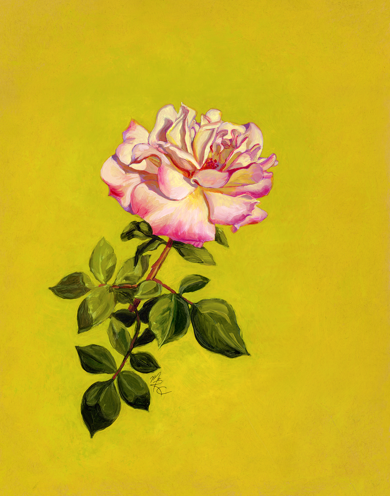 Catholic religious floral fine art by female painters