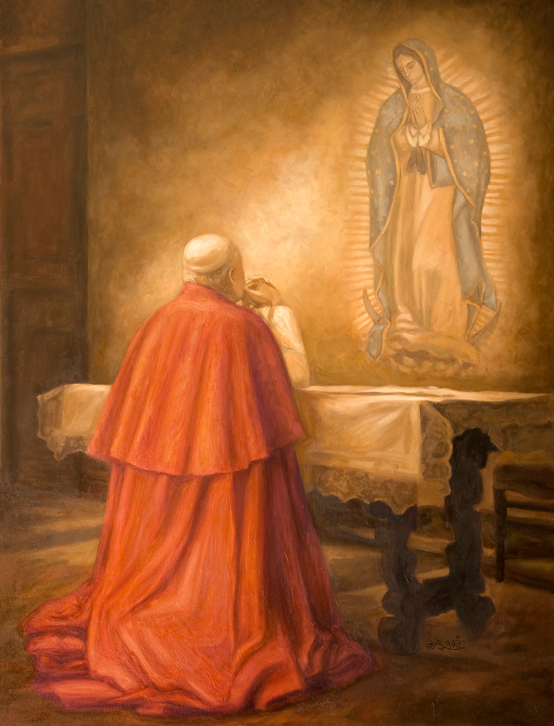 Hand-painted Catholic icons