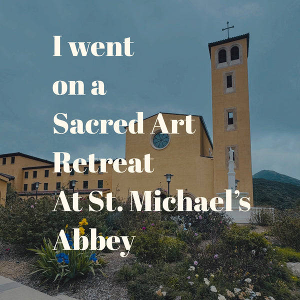Sacred Catholic art by woman artist