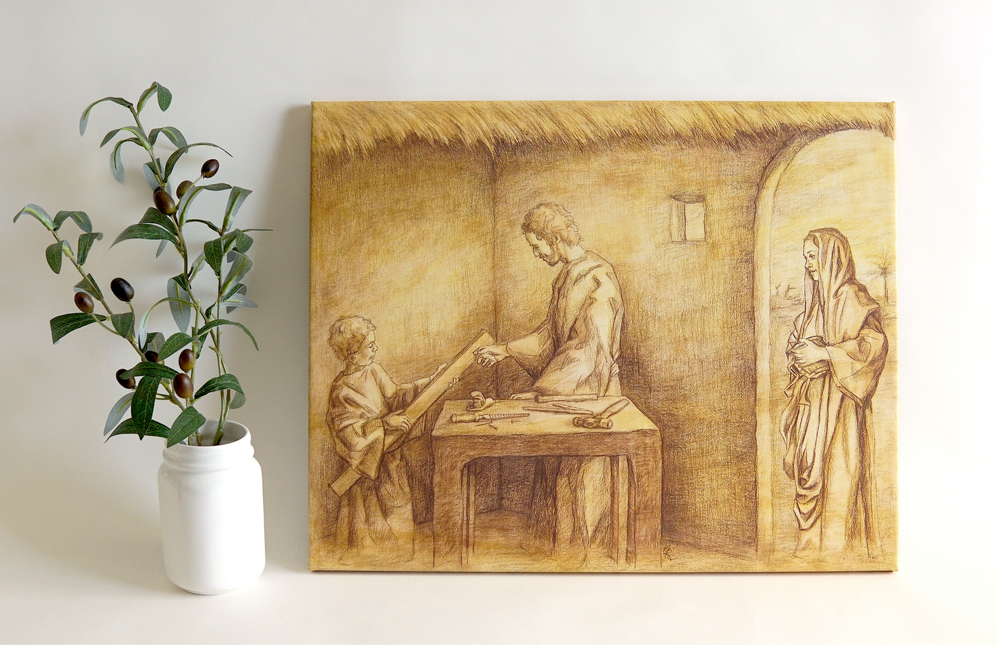Female contemporary Catholic artist for sale